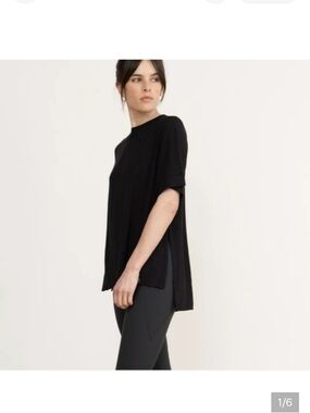 ADAY Black Essentialist T-Shirt